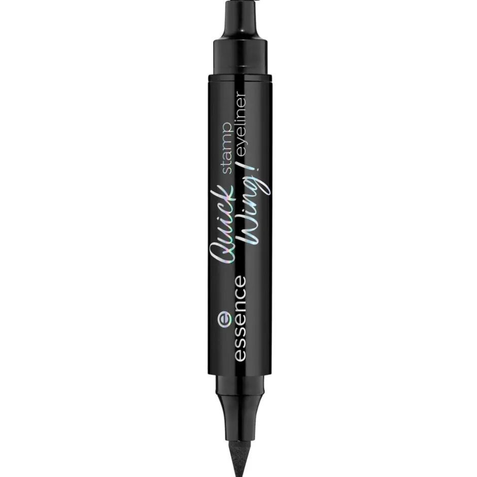 Quick Wing! 01 Black Stamp Eyeliner|Essence