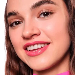 Essence Satin Glow 03 Rose And Shine Luminous Shine Lipstick< Lipmake-Up
