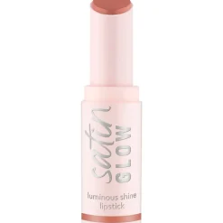 Essence Satin Glow 01 Whole Latte Love Luminous Shine Lipstick< Lipmake-Up