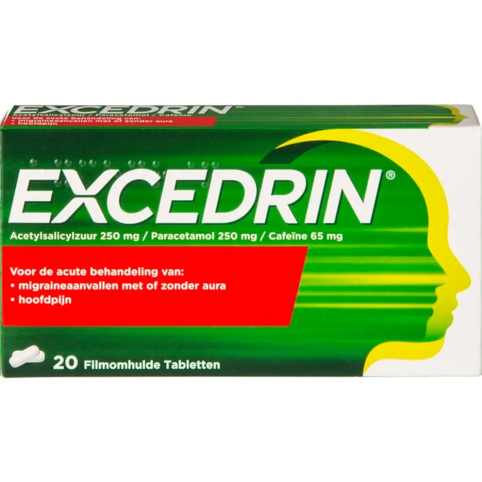 Excedrin Filmomhulde Tabletten< Pijn