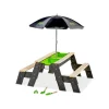 EXIT Toys EXIT Aksent zand-, water- en picknicktafel (2 bankjes)< Zandbakken|Waterspeelgoed