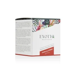 Exotiq Massagekaars Vanille Amber 60g|Overig