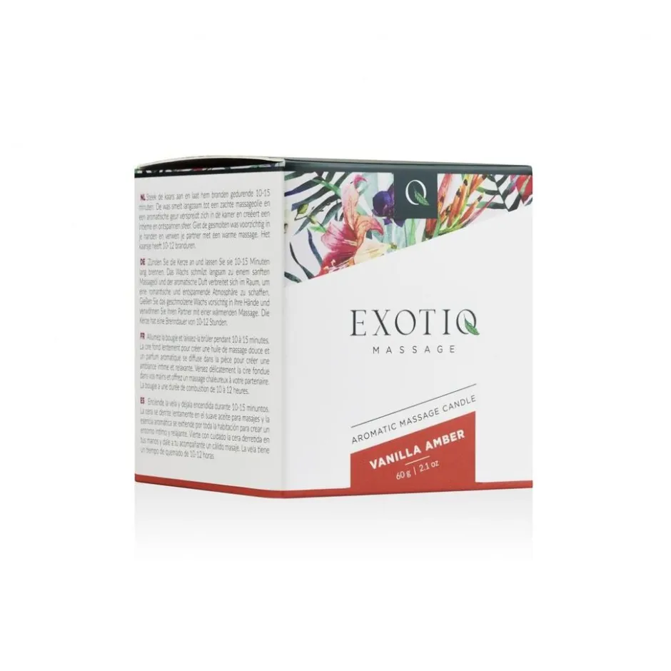 Exotiq Massagekaars Vanille Amber 60g|Overig