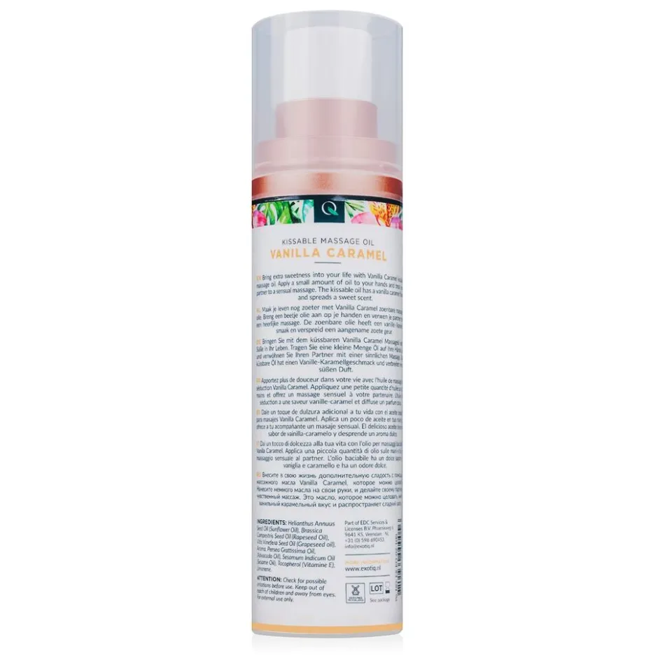 Overig Exotiq Massageolie Vanilla Caramel 100 ml< Erotische Massage