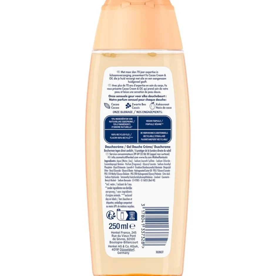 Cream & Oil Cacao Douchecrème|Fa Clearance