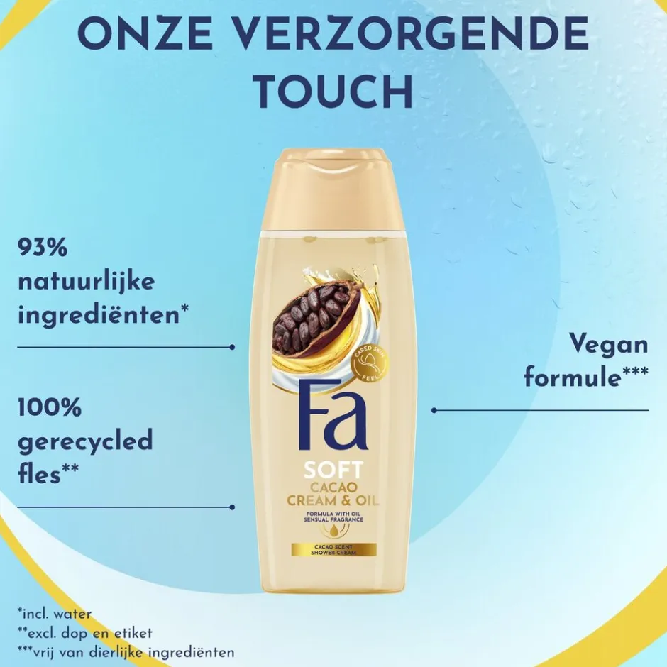Cream & Oil Cacao Douchecrème|Fa Clearance