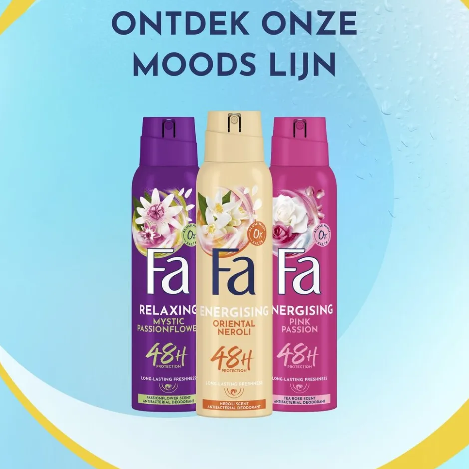 Fa Energising Oriental Neroli Deodorant Spray< Deospray