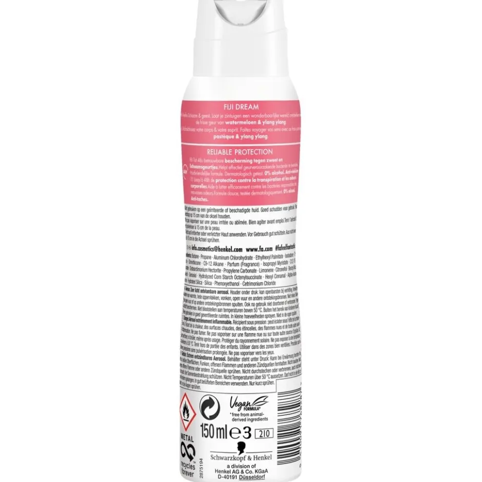 Fiji Dream Antitranspirant Spray|Fa Outlet