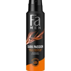 Fa Men Dark Passion Deodorant & Body Spray< Deospray