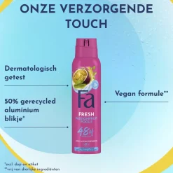 Passion Fruit Pools Deodorant Spray|Fa New
