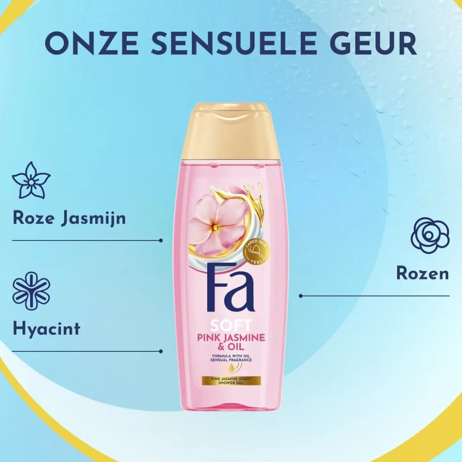 Fa Pink Jasmine & Oil Douchegel< Douchegel