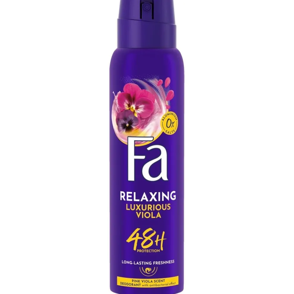 Fa Relaxing Luxurious Viola Deodorant Spray< Deospray