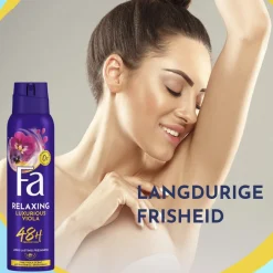 Fa Relaxing Luxurious Viola Deodorant Spray< Deospray