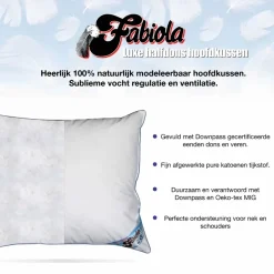 Zacht Halfdons Hoofdkussen|Fabiola Best