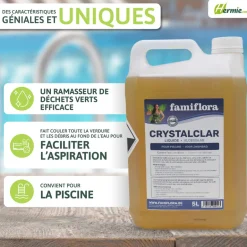 Famiflora Crystalclar vloeibaar 5L groenverwijderaar< Zwembaden En Accessoires