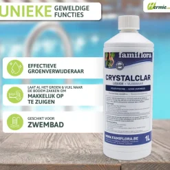 Crystalclar vloeibaar 2L groenverwijderaar|Famiflora Best