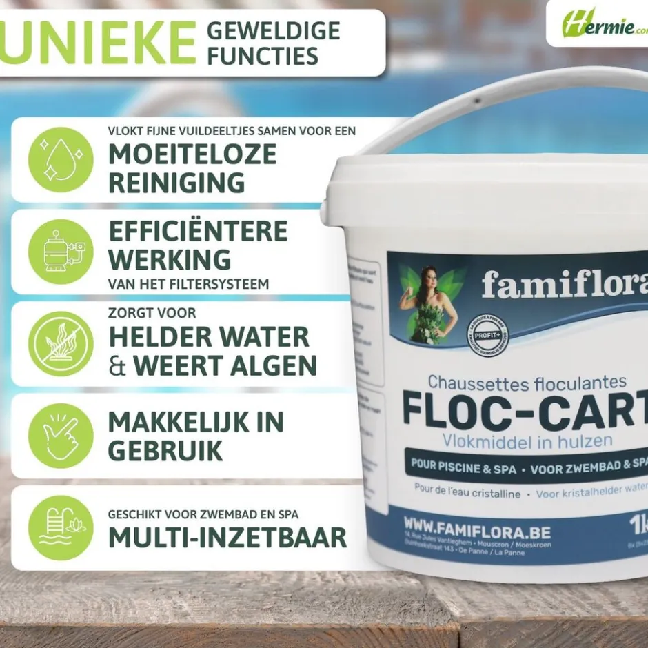 Vlokmiddel kousjes 2KG|Famiflora Outlet