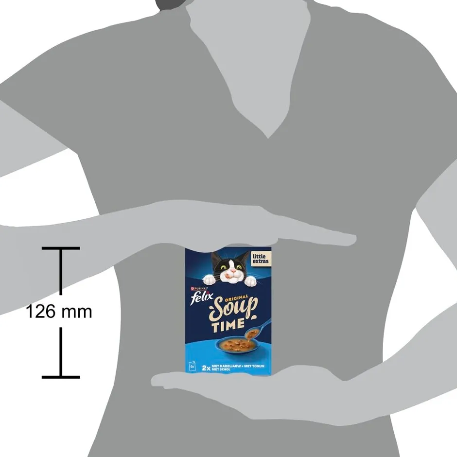 Felix Little Extras Soup Time Kattenvoer< Katten