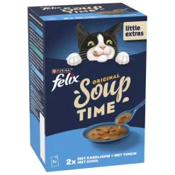Felix Little Extras Soup Time Kattenvoer< Katten