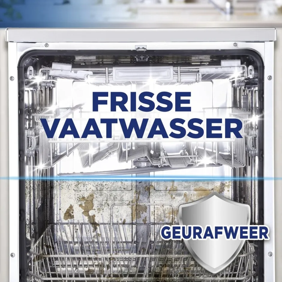 Integrale Vaatwasmachinereiniger|Finish