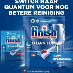Finish Powerball Quantum Vaatwascapsules< Vaatwastabletten