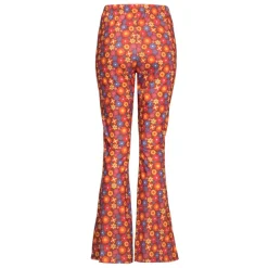 Overig Flared Damesbroek met Bloemenprint<DAMES Dameskleding|Verkleedkleding & Accessoires