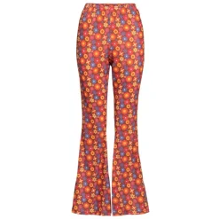 Flared Damesbroek met Bloemenprint|Overig Discount