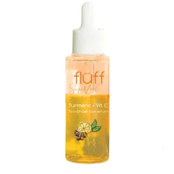 Turmeric and Vitamin C Booster Two-Phase Face Serum|FLUFF New