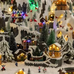 Fééric Lights and Christmas verlicht kerstdorp 'De kerstchalet in de bergen'| Discount