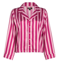 From PB With Love Gestreepte Satijnen Pyjama|Patty Best
