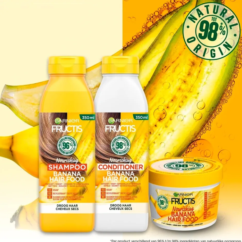 Garnier Nourishing Banana Hair Food Conditioner|Fructis Best