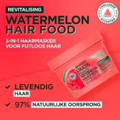 Fructis Garnier Watermelon Hair Food 3-in-1 Haarmasker< Haarmasker