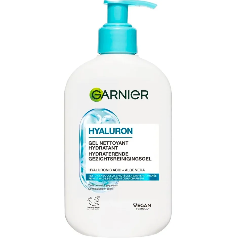 Garnier Skin Naturals Garnier Hyaluron+ Hydraterende Gezichtsreinigingsgel< Gezichtsreiniging
