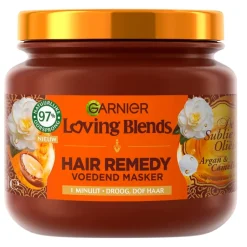 Garnier Argan & Cameliaolie Haarmasker|Loving Blends Outlet