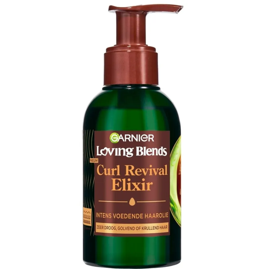 Loving Blends Garnier Avocado-olie & Sheaboter Curl Revival Elixir Intens Voedende Haarolie< Haarolie