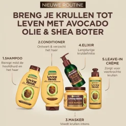 Loving Blends Garnier Avocado-olie & Sheaboter Curl Revival Elixir Intens Voedende Haarolie< Haarolie