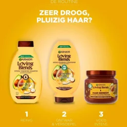 Garnier Avocado-olie & Sheaboter Shampoo|Loving Blends Outlet