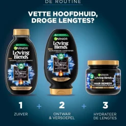 Loving Blends Garnier Magnetic Charcoal Haarmasker< Haarmasker