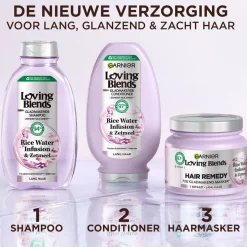 Garnier Rice Water Infusion & Zetmeel Gladmakende Conditioner|Loving Blends Clearance
