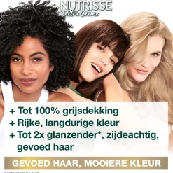 Garnier Ultra Crème 4 Middenbruin Permanente Haarkleuring|Nutrisse Discount