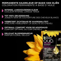 Garnier 4.62 Donker Granaatrood Permanente Haarkleuring|Olia Online