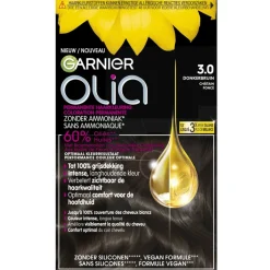 Olia Garnier 3 Donkerbruin Permanente Haarkleuring< Haarverf