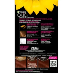 Garnier 5.5 Mahonie Lichtbruin Permanente Haarkleuring|Olia Best