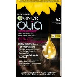Olia Garnier 4.0 Middenbruin Permanente Haarkleuring< Haarverf