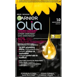 Olia Garnier 1.0 Zwart Permanente Haarkleuring< Haarverf