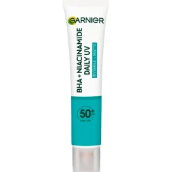 Garnier Skin Naturals Garnier PureActive BHA+ Niacinamide SPF50+ Anti-Imperfections Fluid< Dagcreme