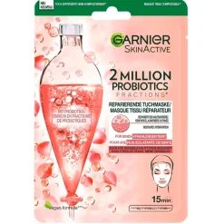 Garnier SkinActive 2 Millions Probiotics Tissuemasker|Garnier Skin Naturals New