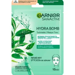 Garnier SkinActive Hydra Bomb Groene Thee Tissuemasker|Garnier Skin Naturals Sale