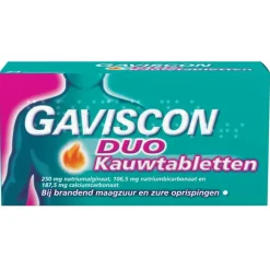Gaviscon Duo Kauwtabletten< Maag En Darm
