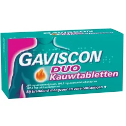 Gaviscon Duo Kauwtabletten< Maag En Darm